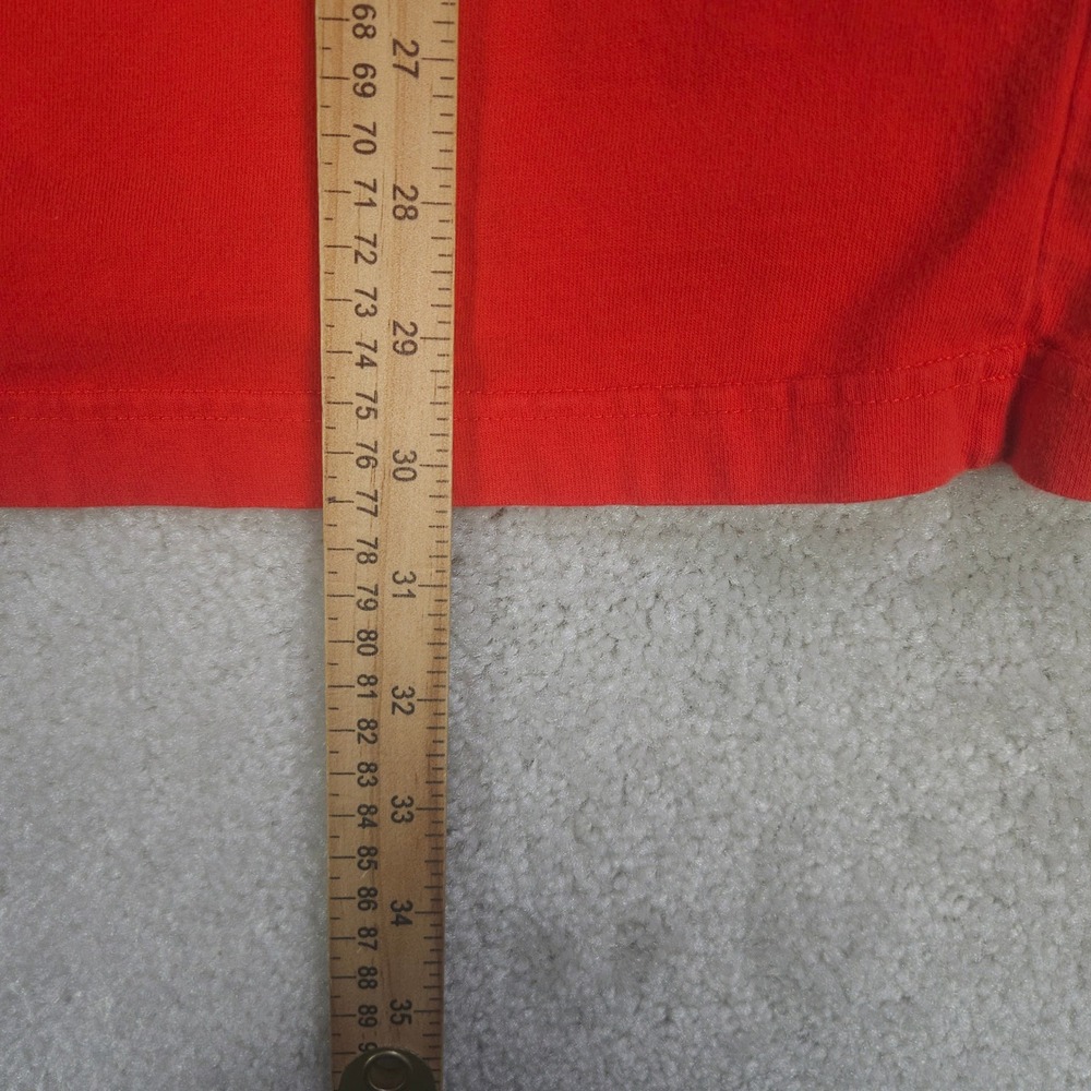 Vintage Fox Racing Motocross Jersey Mens Medium Red Black Cotton Long Sleeve Y2K - Picture 7 of 10